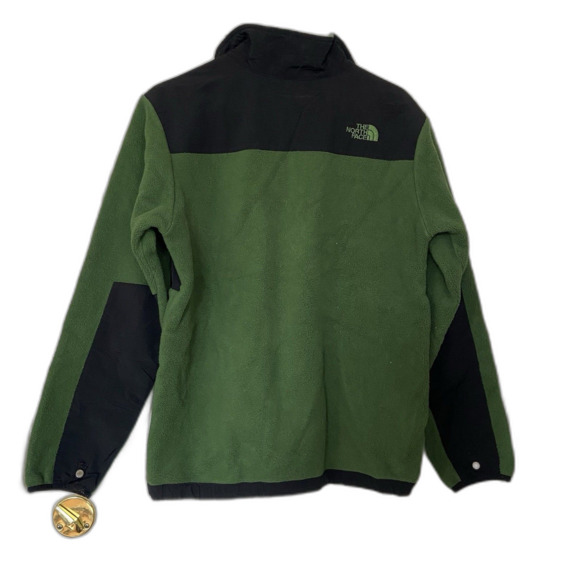 The North Face Denali Fleece Jacket — Boys XL (18/20) Green/Black - Picture 8 of 8
